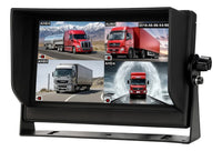 Monitor Veicular 7 Polegadas Ahd Para 4 Cameras C/ Gravação