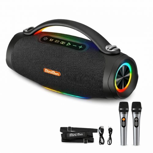 Caixa de Som Bluetooth Portátil Minimen MM-YX763 300W