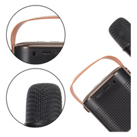 Caixa Som Com Microfone Infantil Caixinha Bluetooth Sem Fio