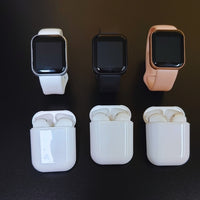 Kit Smartwatch D20S 2024 + Fone Bluetoorth Inpods I12 TWS