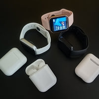 Kit Smartwatch D20S 2024 + Fone Bluetoorth Inpods I12 TWS