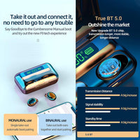 Fone De Ouvido Bluetooth 5.1 A Prova Dágua Y80 M10
