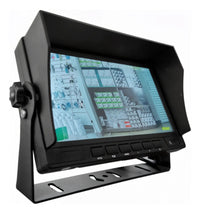 Monitor Veicular 7 Polegadas Ahd Para 4 Cameras C/ Gravação