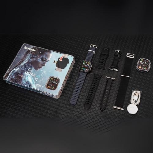 Smartwatch Microwear Ultra 3 Ai 5G 2/16GB Amoled Com Chip Android Camera Wifi