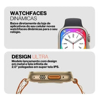 Smartwatch Hw68 Series 8 Ultra Mini 41mm Nfc