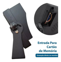Monitor Veicular 7 Polegadas Ahd Para 4 Cameras C/ Gravação