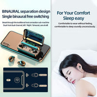 Fone De Ouvido Bluetooth 5.1 A Prova Dágua Y80 M10