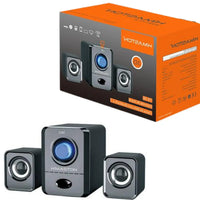 Caixa De Som Bluetooth Auxiliar Subwoofer Pc Notebook Usb P2