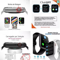 Smartwatch Hw68 Series 8 Ultra Mini 41mm Nfc