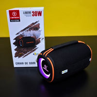Caixa De Som Bluetooth KA-8296 30W A Prova Dagua