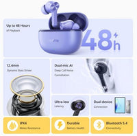 Fones de ouvido Realme Buds T200 Lite Bluetooth 5.4 IPX4