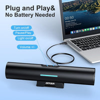 Alto-falante Bluetooth Tipo C Para Pc, Jogos E Escritório