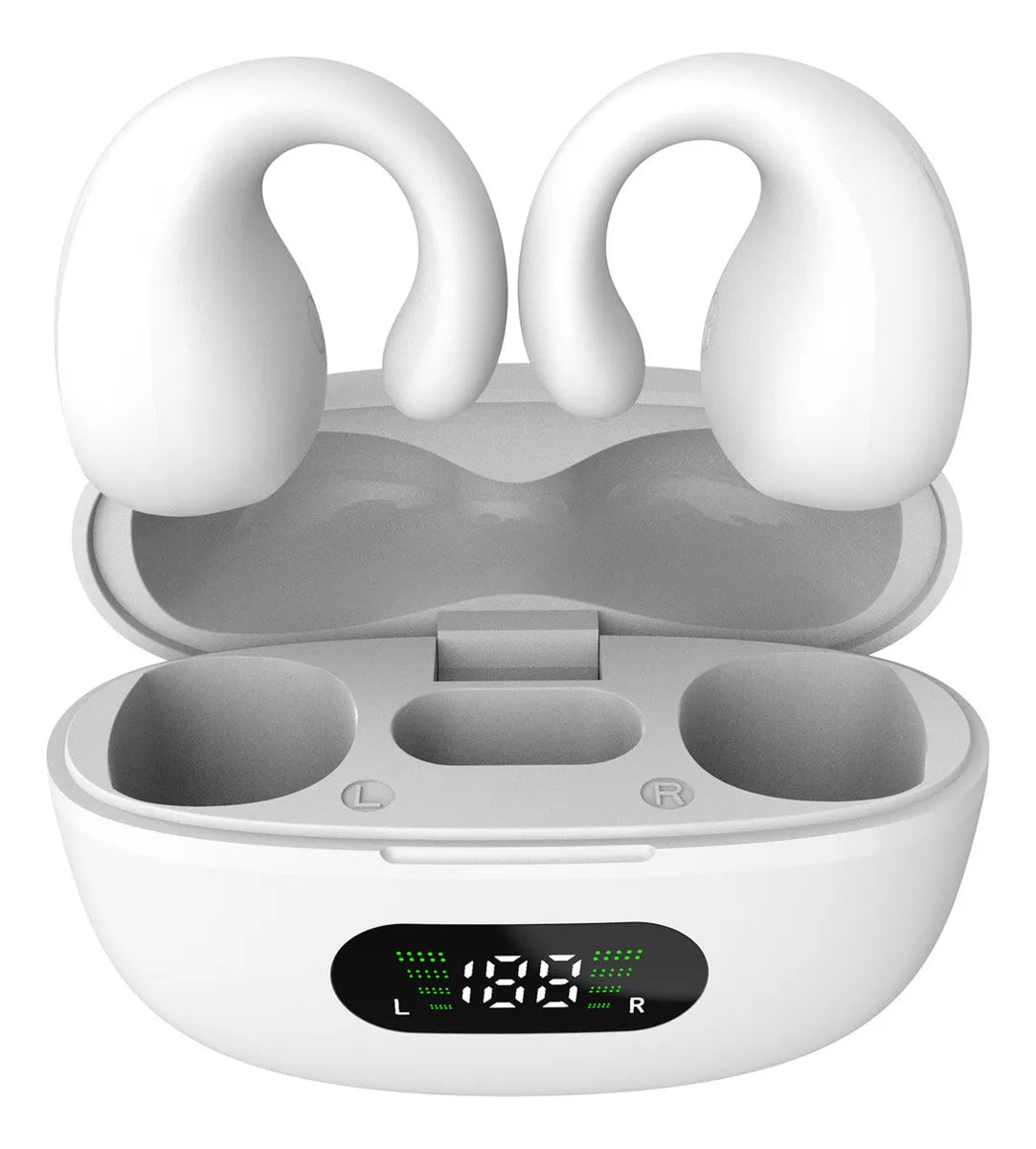 Fone Bluetooth De Condução Óssea, Bluetooth V5.3, On-tws2