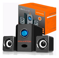 Caixa De Som Bluetooth Auxiliar Subwoofer Pc Notebook Usb P2