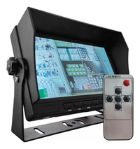 Monitor Veicular 7 Polegadas Ahd Para 4 Cameras C/ Gravação