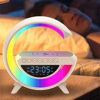 Luminaria G-Speaker Multifuncional Smart Station Led Caixa De Som Relógio