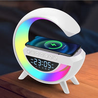 Luminaria G-Speaker Multifuncional Smart Station Led Caixa De Som Relógio