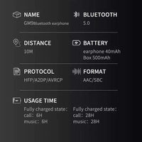 Fone De Ouvido Game Pro 9 Bluetooth