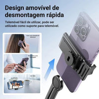 Estabilizador Gimbal de Smartphone 360° Rastreamento Inteligente de Rosto AI Controle Inteligente