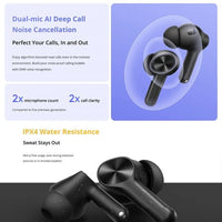 Fones de ouvido Realme Buds T200 Lite Bluetooth 5.4 IPX4