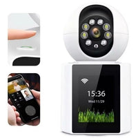 Câmera Wi-Fi Inteligente 4MP Com Tela Integrada e Vídeo Chamada
