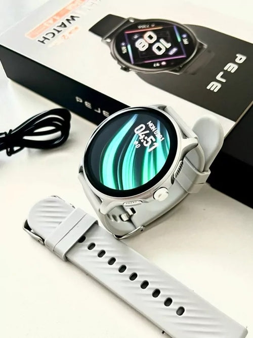 Smartwatch Peje ZW08 A Prova D'água Amoled Pulseira Extra